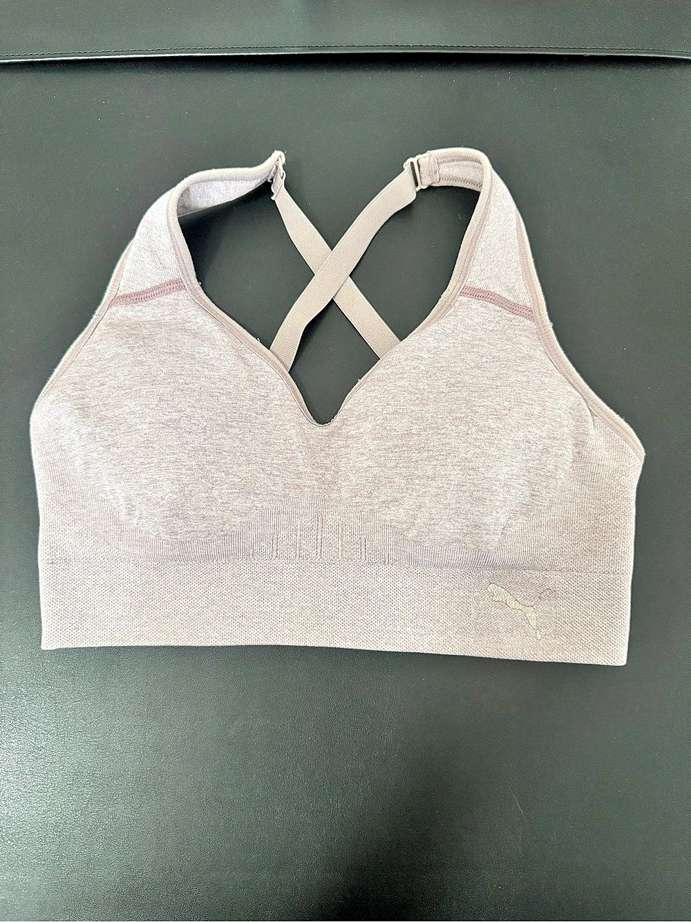 Puma Lavender Sports Bra Athleisure Lounge